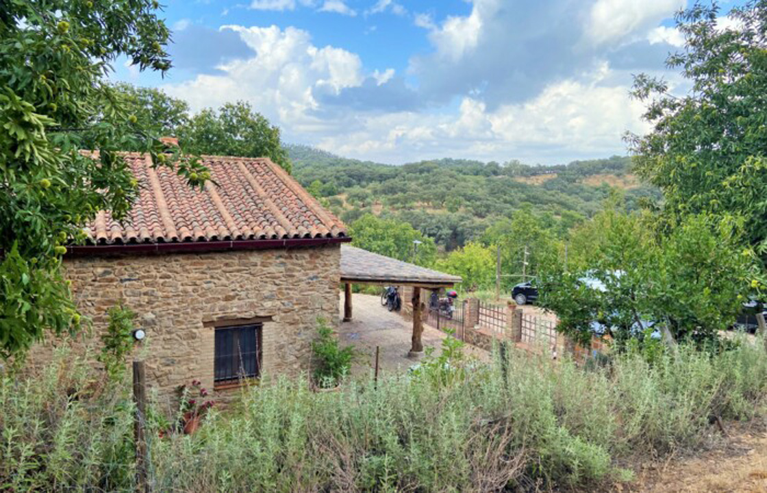 Preciosa casa rural entre castaños